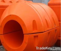 Dredging floater of HDPE pipe