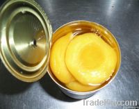 canned yellow peach