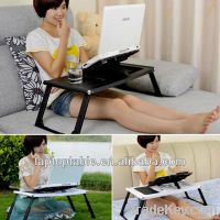 Folding sofa adjustable laptop table