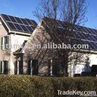 Roof mounting solar tiles