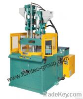 Two color/two material injection molding machine