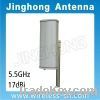 5.5GHz 17dBi Base Station sector antenna