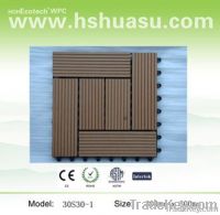 wood plastic composite decking