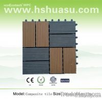 wood plastic composite decking