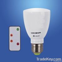 Remote Control Rechargeable LED Bulb