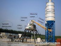 HZS35 concrete mixing plant