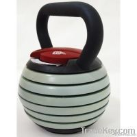 olympic crossfit equipment plastic coated cast iron adjustable kettleb