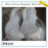 Comfort white Sheepskin horse Half Pad