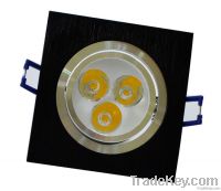 high power crystal 3w LED ceiling light