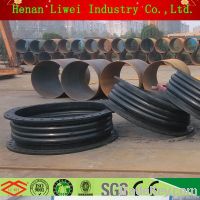 Moulded and spool type three sphere rubber joint