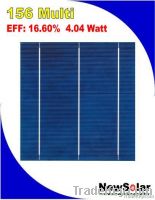 156 Multi 3BB  B grade16.6 solar cell