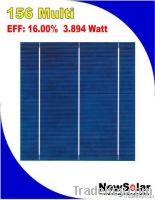 156 Multi 3BB  A grade16.6 solar cell