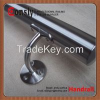 Stainless Steel Handrail, AISI 304/316L, for Bridge Railings, Deck Railings, Porch Railings, Stair Railings