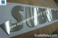 stainless steel letters