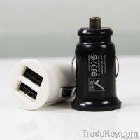 3.1A dual usb mini car charger