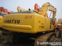 used komatsu excavator