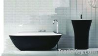 Promineat Clear Solid Surface Acrylic Bathtub PB1076