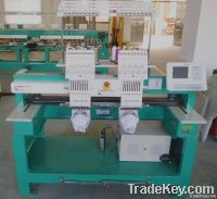 Double cap embroidery machine