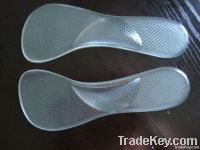 3/4 pu gel arch support insole for lady