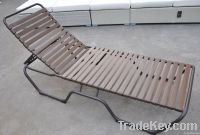 aluminum rattan sun lounge