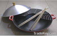 cast iron Wok