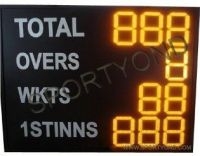 UK cricket led digital electronics scoreboard