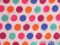 Embossing polar fleece