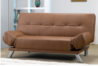 cheap brown L shape leather  sofa