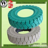 non-marking solid tire for forklift