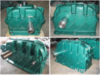 Helical cylindrical gear reducer