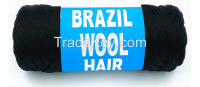 brazilian hair wool yarn