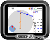 Tower cranes' anti-collision &amp; zoning system
