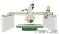 Multi-blade granite and marble block cutting machine