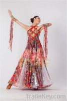 ladies' ballroom competition dance dress