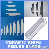 Ceramic Knives Blades Blank Blade of Ceramic Knife and Peelers