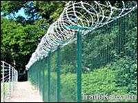 welded wire mesh fence