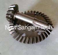 Crown wheel pinion