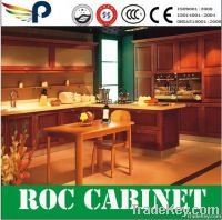 2013 Roc 100% solid wood kitchen cabinet with price