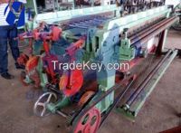 Tree root transplant wire mesh machine