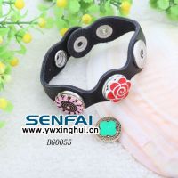 Changeable pendant fashion alloy bracelet