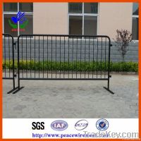 Galvanized or PVC Coated Crowd Control Barrier (Factory)