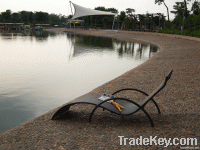 outdoor beach daybed/sun bed