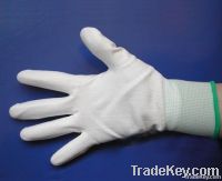 Hot PU coated glove