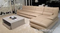 leather sofa