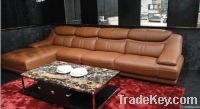 leather sofa