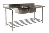 Commercial Kitchen Stainless steel work bench working bench for sale