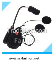 FM radio 100m motorcycle bluetooth  intercom for helmet 3 rider