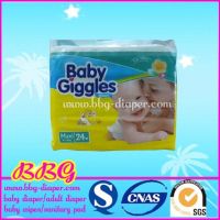 2013 Newly Baby Products Printed White Core Disposable Baby Diapers