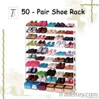 50 pair 10 tier shoe rack organizer stand rack