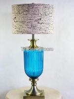 glass table lamp